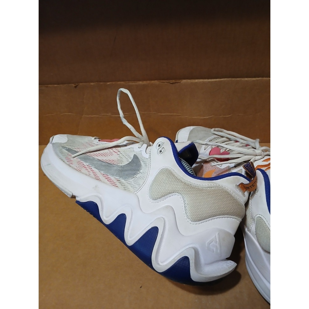 Nike Giannis Immortality 2 'White Deep Royal' Size 11.5 Basketball Athletic Shoe - Picture 7 of 9